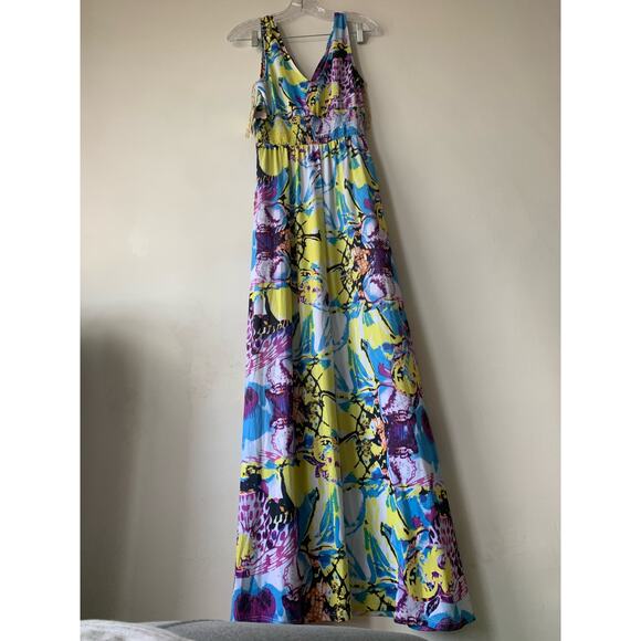 NEW  Y2K Apple Bottoms Dress Bright Print Size Small NWT VTG - Picture 5 of 6